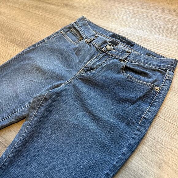 Calvin Klein Denim - Vintage Y2K Calvin Klein Mid Rise Flare Jeans 90s Mallcore Denim Size 8